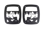 Kentrol Tail Light Guards Jeep Rubicon   Unlimited   Wrangler JK CJ YJ (1976-2006) Heritage Style Sale