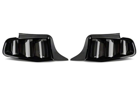 Raxiom Tail Lights Ford Mustang S197 (2010-2012) [Vector V2 LED] Gloss Black Housing   Clear Lens For Cheap