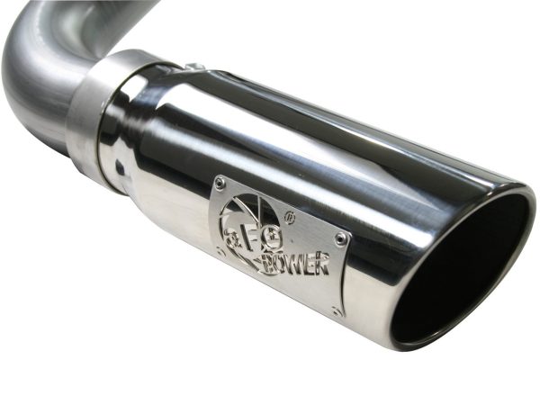 aFe Exhaust Chevy Silverado   GMC Sierra 1500 (2004-2007) 3  Mach Force-Xp Series in 409 Stainless Steel w  Single Tip Cheap