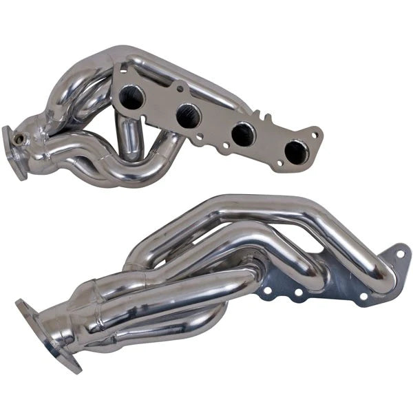 BBK 1-3 4  Shorty Headers Ford Mustang GT   Boss 302 (11-14) [1-3 4   CARB SMOG Legal] Titanium or Polished Silver Ceramic Online Hot Sale