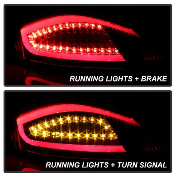 Xtune LED Tail Lights Porsche 987 Boxster (05-08) Red Clear or Red Smoke Lens on Sale