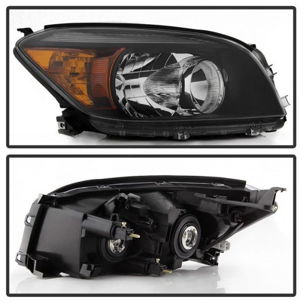 Xtune Headlights Toyota RAV4 (06-08) [OEM Style] Black or Chrome w  Amber Turn Signal Light Supply