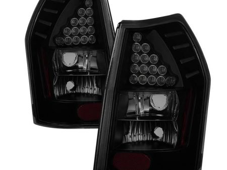 Xtune LED Tail Lights Dodge Magnum (2005-2008) Black Smoked on Sale