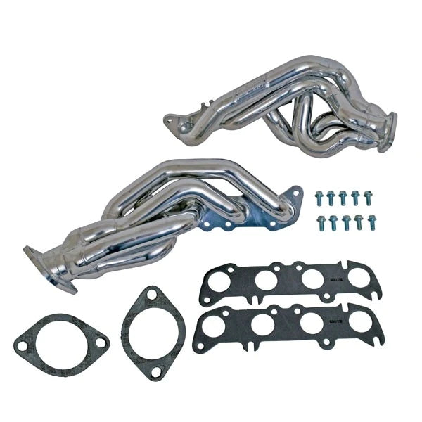 BBK 1-3 4  Shorty Headers Ford Mustang GT   Boss 302 (11-14) [1-3 4   CARB SMOG Legal] Titanium or Polished Silver Ceramic Online Hot Sale