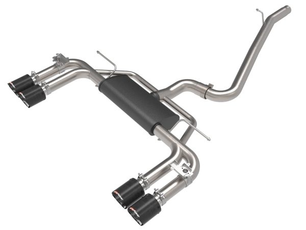 aFe Exhaust Audi S3 (2015-2020) 3  to 2.5  Mach Force-XP Series in 304 Stainless Steel w  Dual Tips Cheap