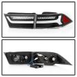 Xtune Tail Lights Acura TSX (2006-2008) [w  Light Bar LED] Red Clear or Black Discount