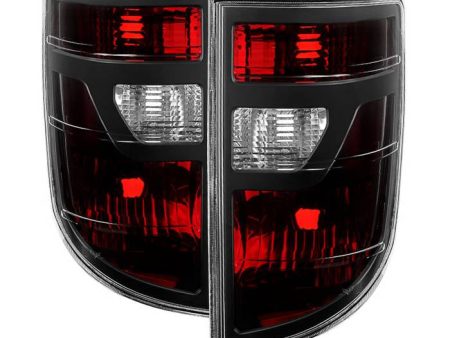 Xtune Tail Lights Honda Ridgeline Pickup (2006-2008) [OEM Style] Red Smoked Discount