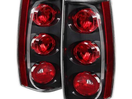 Xtune Tail Lights GMC Yukon XL Denali  Yukon Denali (07-14) [OEM Style] Red Clear For Discount