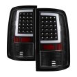 Xtune LED Tail Lights Ram 2500 3500 (13-18) [w  C Style LED Bar] Chrome or Black Housing Fashion