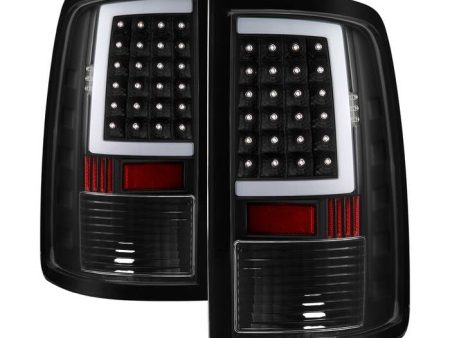 Xtune LED Tail Lights Ram 2500 3500 (13-18) [w  C Style LED Bar] Chrome or Black Housing Fashion