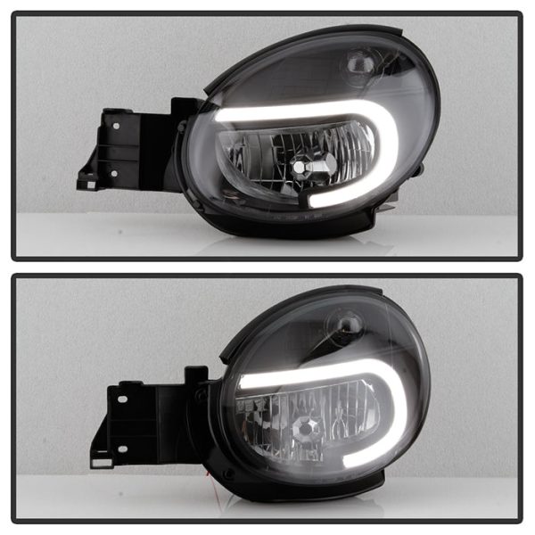 Xtune Headlights Subaru Impreza (03-04) [Light Tube DRL] Black or Chrome w  Amber Turn Signal Lights on Sale