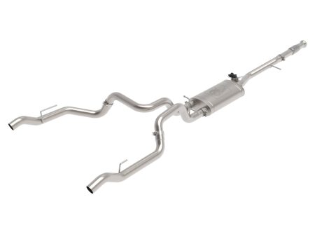 aFe Exhaust Chevy Silverado   GMC Sierra 1500 (2019-2022) 3  Gemini XV 304 Stainless Steel w  Cut-Out For Cheap