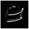 Xtune Projector Headlights Chevy Suburban (15-18) [DRL Light Bar DRL - Halogen Model] Black w  Amber Turn Signal Cheap