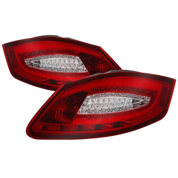 Xtune LED Tail Lights Porsche 987 Boxster (05-08) Red Clear or Red Smoke Lens on Sale