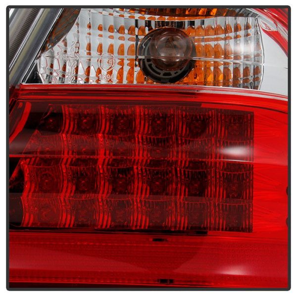 Xtune LED Tail Lights Mercedes W208 CLK (1998-2002) Red Clear Discount