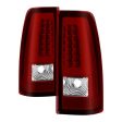 Xtune LED Tail Lights GMC Sierra 1500 2500 3500 (99-06) Classic (2007) [w  LED Light Bar] Black or Chrome Housing Online Hot Sale