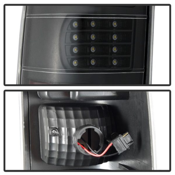 Xtune LED Tail Lights GMC Sierra (99-07) [OEM Style] Black Smoked or Black Sale