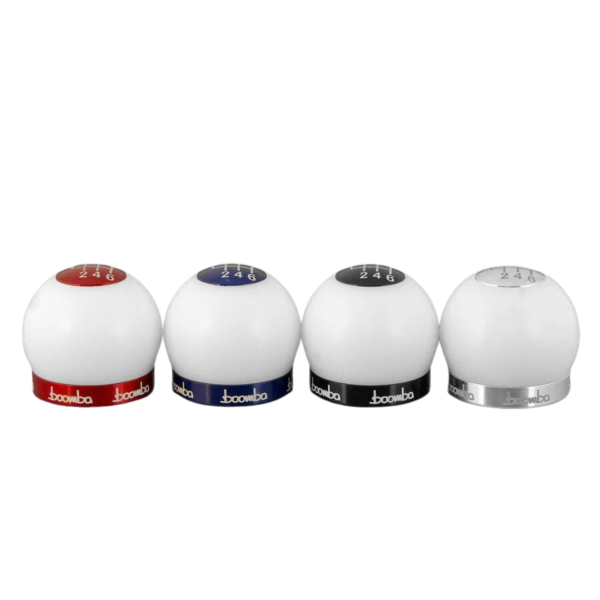 Boomba Racing Round Shift Knob Ford Mustang EcoBoost V6 & GT (15-20) [220g V2] White Delrin Online Sale