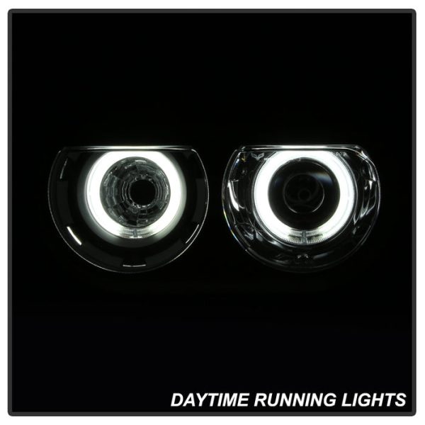 Xtune Projector Headlights Dodge Challenger (2008-2014) CCFL Halo - Black Online Sale