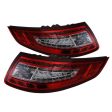 Xtune LED Tail Lights Porsche 911 997 (2005-2008) Red Clear Lens Cheap