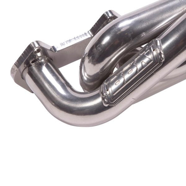 BBK Shorty Headers Ford Mustang GT 4.6L V8 (05-10) [1-5 8 Equal Length  CARB SMOG Legal] Titanium or Polished Silver Ceramic For Discount