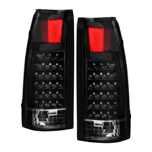 Xtune LED Tail Lights GMC Yukon Denali (1999-2000) Black or Chrome Housing For Discount