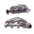 BBK Shorty Headers Ford Mustang GT 4.6L V8 (05-10) [1-5 8 Equal Length  CARB SMOG Legal] Titanium or Polished Silver Ceramic For Discount