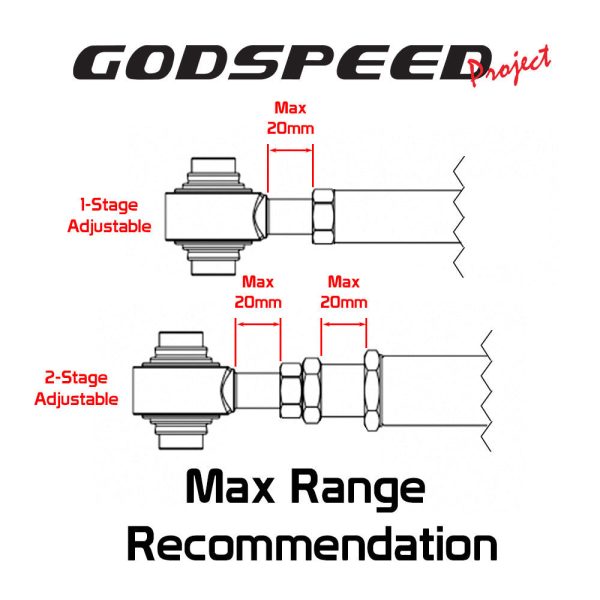 Godspeed Camber Kit Nissan Z RZ34 (2023-2025) Rear Arms - Pair Hot on Sale