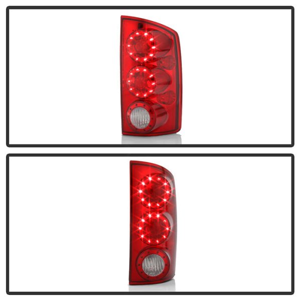 Xtune LED Tail Lights Ram 2500 3500 (03-06) [Chrome or Black Housing] w  or w o LED Bar Supply