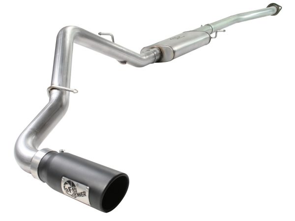 aFe Exhaust Chevy Silverado   GMC Sierra 1500 (2004-2007) 3  Mach Force-Xp Series in 409 Stainless Steel w  Single Tip Cheap