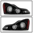 Xtune LED Tail Lights Infiniti Q60 (2014-2015) [OE Style] Chrome or Black Housing Discount