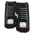 Xtune LED Tail Lights Hummer H3 (2006-2009 ) Black or Chrome Housing Discount