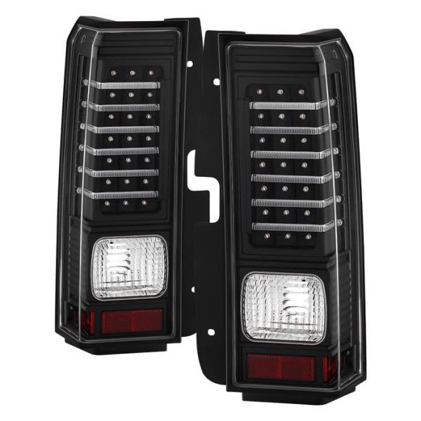 Xtune LED Tail Lights Hummer H3 (2006-2009 ) Black or Chrome Housing Discount