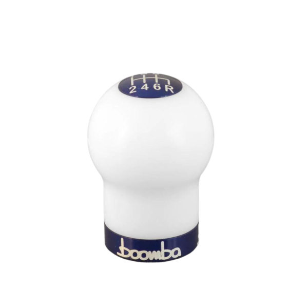 Boomba Racing Round Shift Knob Subaru Impreza (04-14) [270g V2] White Delrin Sale