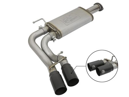 aFe Exhaust Toyota Tacoma (2016-2023) 3  to 2.5  Rebel Series in 409 Stainless Steel w  Dual Tip Online now