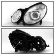 Xtune OEM Projector Headlights Mercedes W211 E-Class (03-06) [Halogen Model] Black or Chrome w  Amber Turn Signal Discount