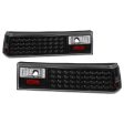 Xtune LED Tail Lights Ford Mustang (1987-1993) Black or Chrome Housing Online Sale