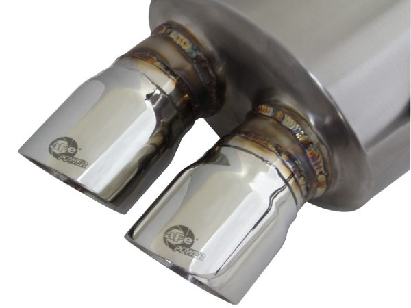 aFe Exhaust BMW 325i 325xi (2006) 328xi (2007-2008) 2.5  Mach Force-XP Series in 304 Stainless Steel w  Dual Tips Sale