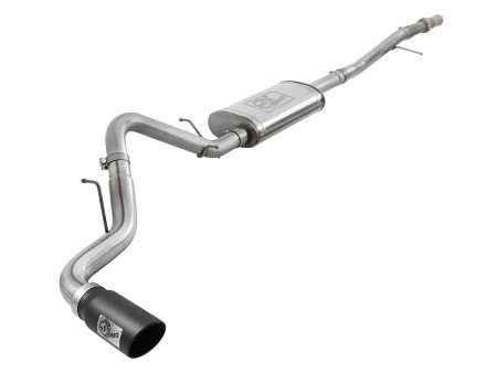 aFe Exhaust Chevy Silverado   GMC Sierra 1500 V6 V8 (2019-2022) 3  Apollo GT Series in 409 Stainless Steel w  Single Tip Online Sale