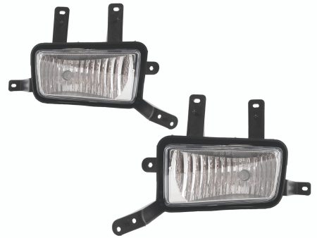 Winjet Fog Lights Chevy Suburban   Tahoe (2014-2016) Clear w  Wiring Kit For Cheap