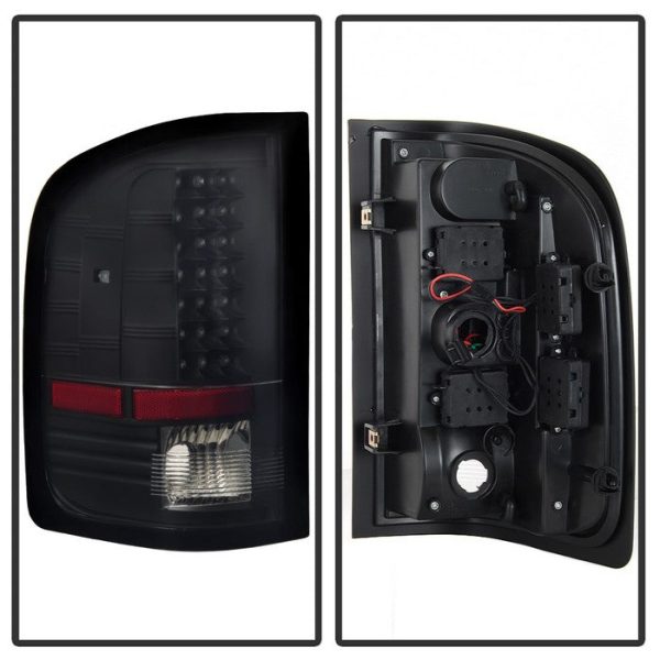 Xtune LED Tail Lights  Chevy Silverado (2007-2014) Black or Chrome Housing Fashion