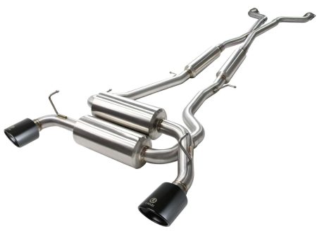 aFe Exhaust Infiniti G37 (2008-2013) Q60 (2014-2016) 2.5  Takeda Series in 304 Stainless Steel w  Dual Tips Sale