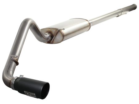 aFe Exhaust Chevy Silverado   GMC Sierra 1500 (2009-2013) 3  Mach Force-Xp Series in 409 Stainless Steel w  Single Tip Hot on Sale