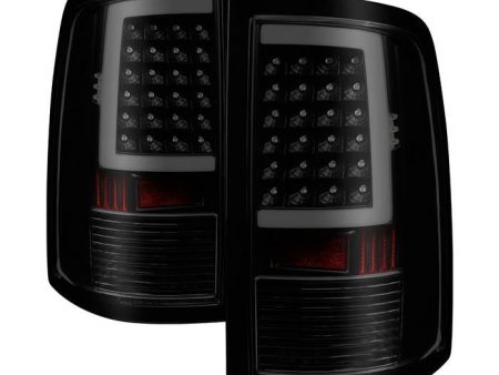 Xtune LED Tail Lights Dodge Ram 1500 (09-18) [w  C Style LED Bar] Chrome or Black Housing For Cheap