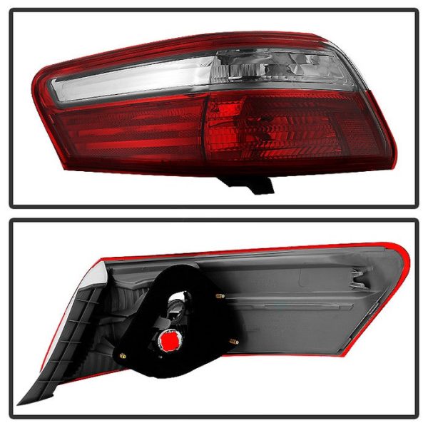 Xtune Tail Lights Toyota Camry (2007-2009) [OEM Style] Red Clear Discount