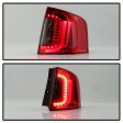 Xtune LED Tail Lights Ford Edge (2011-2013) Red Smoked Cheap