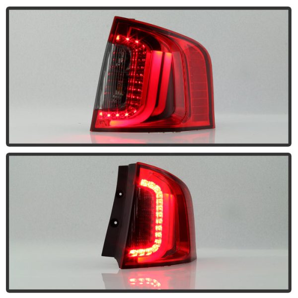 Xtune LED Tail Lights Ford Edge (2011-2013) Red Smoked Cheap