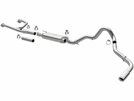 Magnaflow Catback Exhaust Toyota Tundra V3 3.5L (2022) Single Polished or Dual Black Tips Hot on Sale