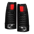 Xtune LED Tail Lights Chevy Tahoe (1994-1999) Black or Chrome Housing For Cheap