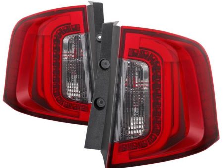 Xtune LED Tail Lights Ford Edge (2011-2013) Red Smoked Cheap